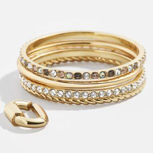 BaubleBar Nodo Ring Set - Size 8